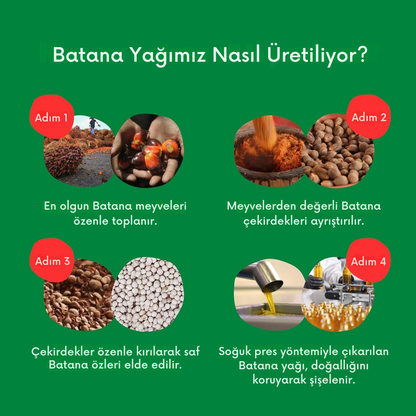 Luvorte %100 Doğal Batana Yağı Saç Bakım Serumu – 100 ml