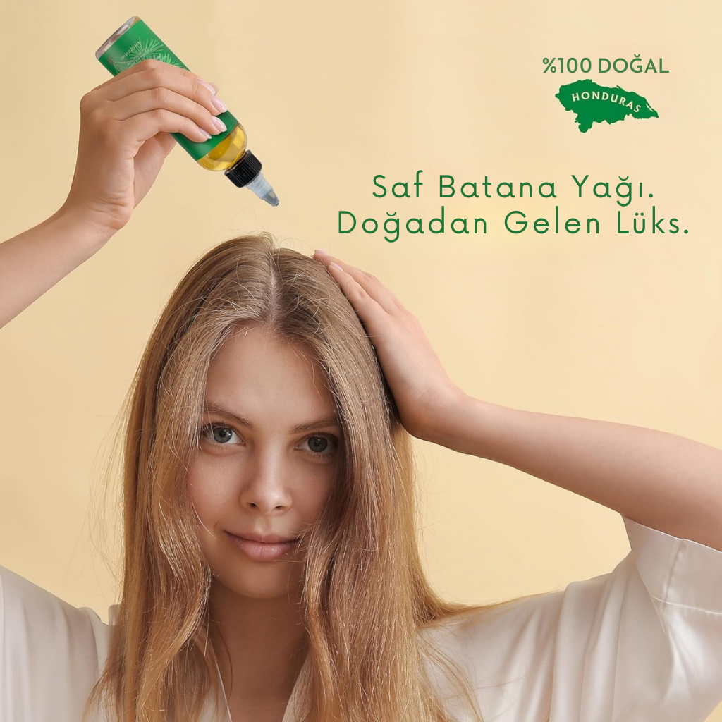 Luvorte %100 Doğal Batana Yağı Saç Bakım Serumu – 100 ml